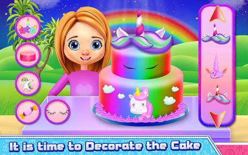 Rainbow Unicorn Cake Cooking screenshot 9