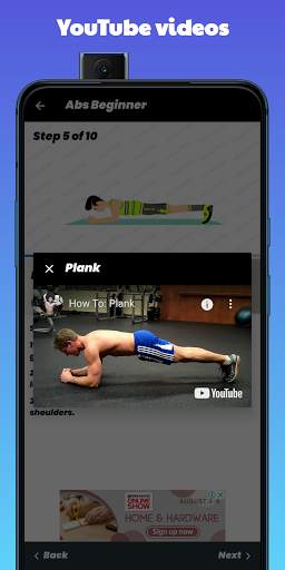 Home Workout - Lockdown Exercises screenshot 6