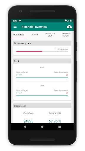 Property management - rent receipt & financials screenshot 4