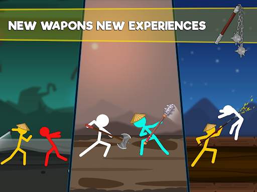 stickman perang: tongkat ninja screenshot 3