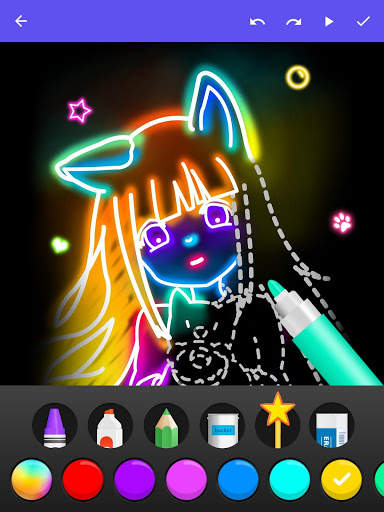 Draw Glow Comics screenshot 10