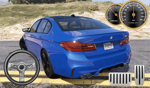 Drive BMW M5 & Parking School screenshot 2