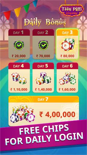 Teen Patti ZingPlay – Play with 1 hand screenshot 4
