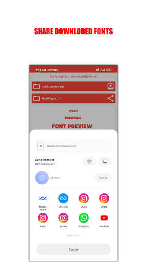 DaFonts Lite screenshot 6