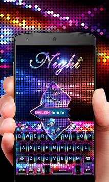 Night GO Keyboard Theme screenshot 1