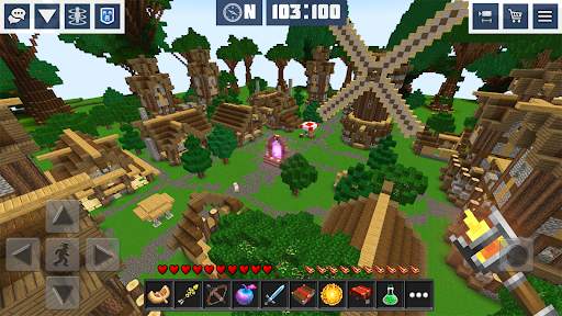Mini Block Craft: Planet Craft screenshot 8
