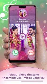 Telugu Video Ringtone For Incoming Call -Caller ID screenshot 3