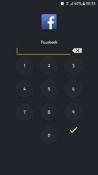 APP Lock--Verrou d'application--2018 screenshot 1