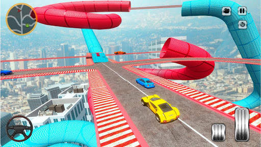 Flying Car Derby Crash Stunts & Car Racing screenshot 16