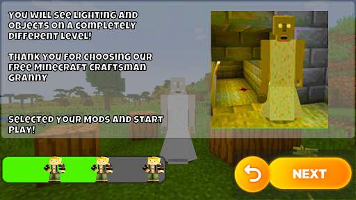 Craftsman Granny Mod Minecraft screenshot 8