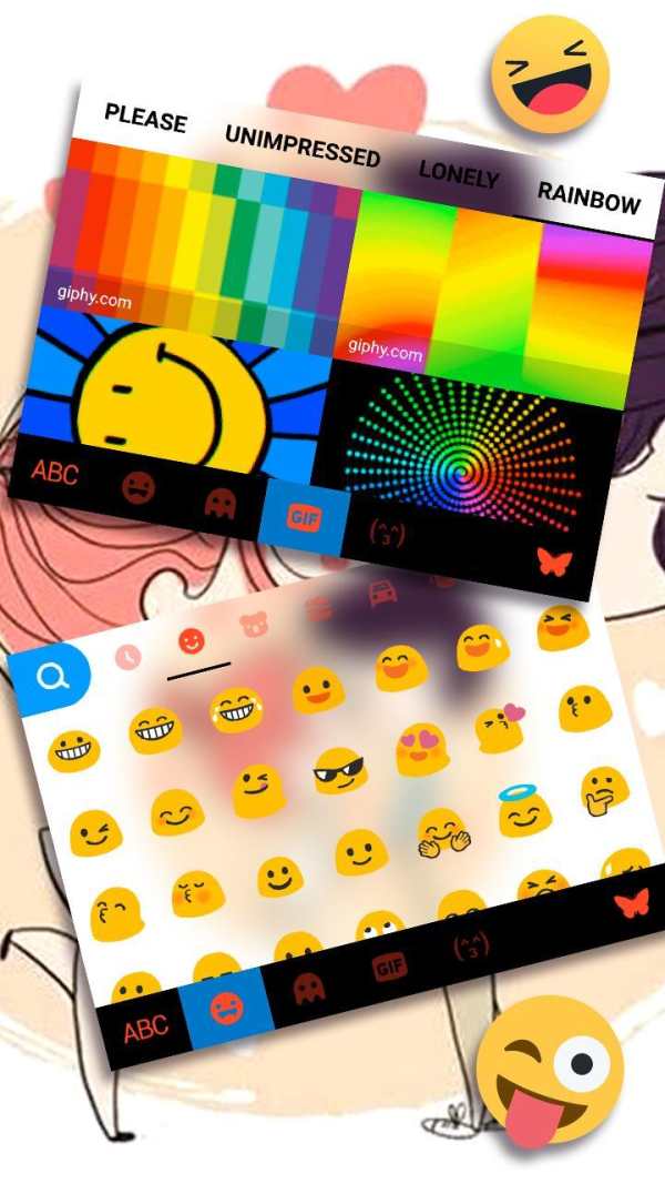 Couple Love Kiss Keyboard Theme screenshot 4