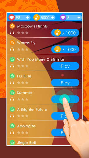 Halloween Piano Tiles 2 screenshot 2