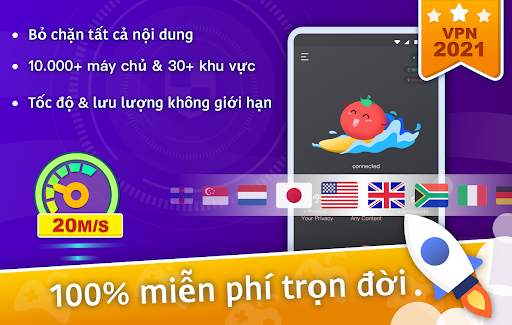 Tomato VPN | VPN Proxy screenshot 1