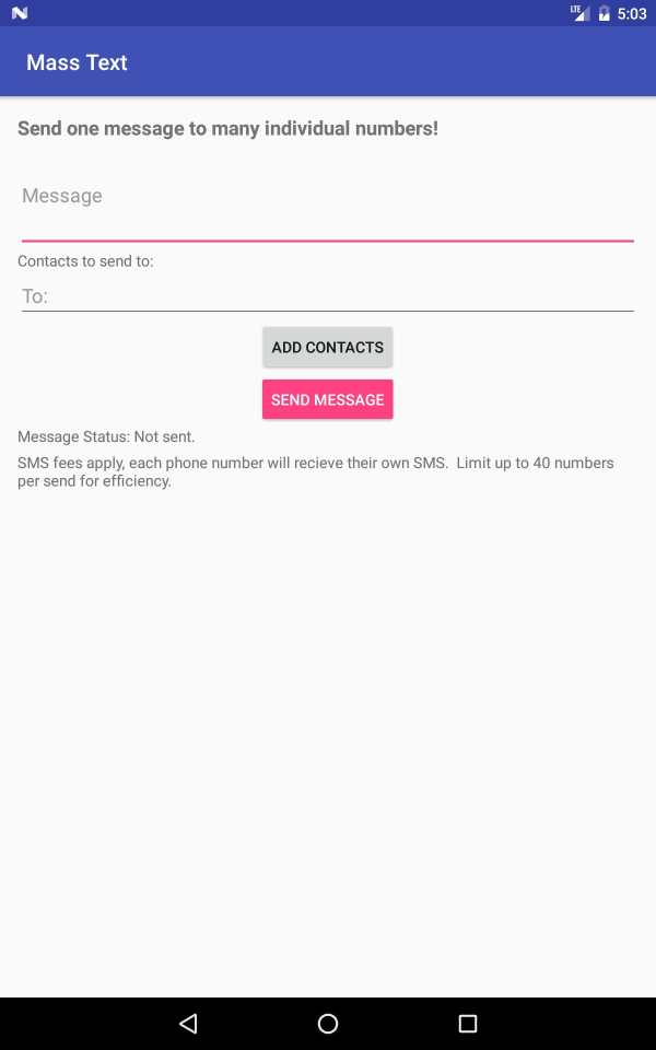 Bulk SMS - Mass Text Messaging screenshot 8