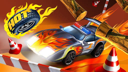 Hot Tire Asphalt Burner Action screenshot 4