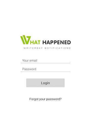 What happened screenshot 4