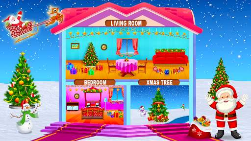 Christmas House Clean up Time : Decoration Game screenshot 6