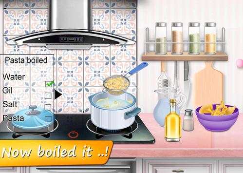 White Sauce Pasta Creamy Recipe-Cooking in Kitchen screenshot 6