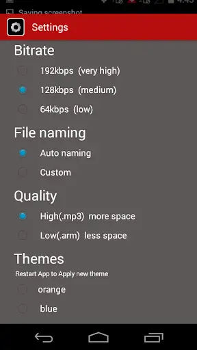 Audio Recorder X screenshot 2