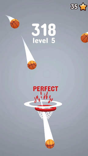 Reverse Basket : basketball game screenshot 4