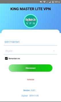 kING MASTER LITE VPN screenshot 4
