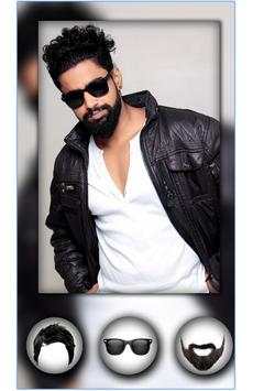 Men Hair Style : Photo Editor скриншот 1