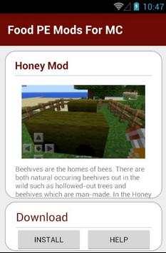 Food PE Mods For MC screenshot 3