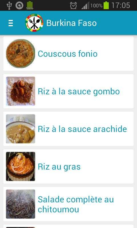 UEMOA Recettes screenshot 2