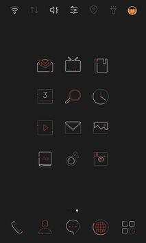Black Simple Widgetpack theme screenshot 4