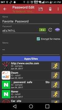 Password Safe(Fingerprint login, cloud data sync) 6 تصوير الشاشة