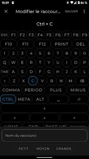 Clavier et souris sans serveur screenshot 6