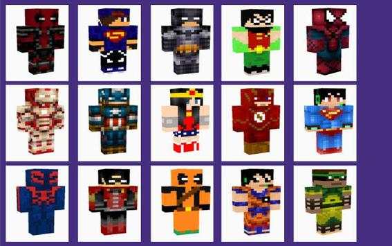 Superhero Skins for Minecraft screenshot 3