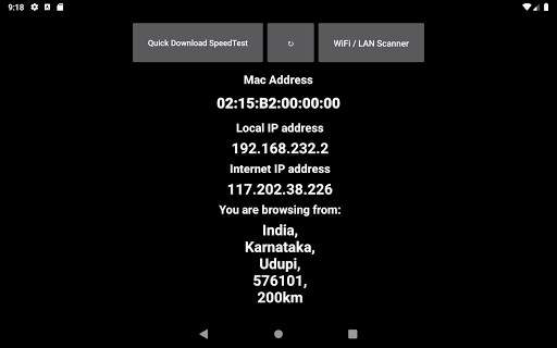 my IP : IP address, VPN Status, Network Scanner 5 تصوير الشاشة