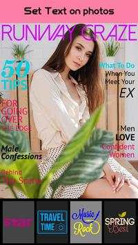 Magazine Photo Effect - Magazine Cover Photo Frame 2 تصوير الشاشة