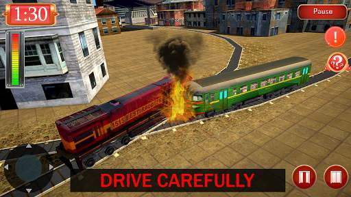 Modern City Train Driver Game 2020 5 تصوير الشاشة