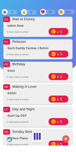 Harmony Hits Piano Tiles screenshot 2