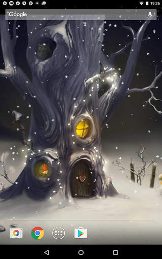 Magic Winter Live Wallpaper screenshot 12