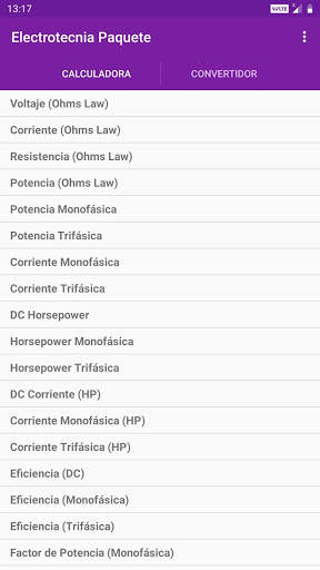 Electrotecnia Paquete screenshot 1