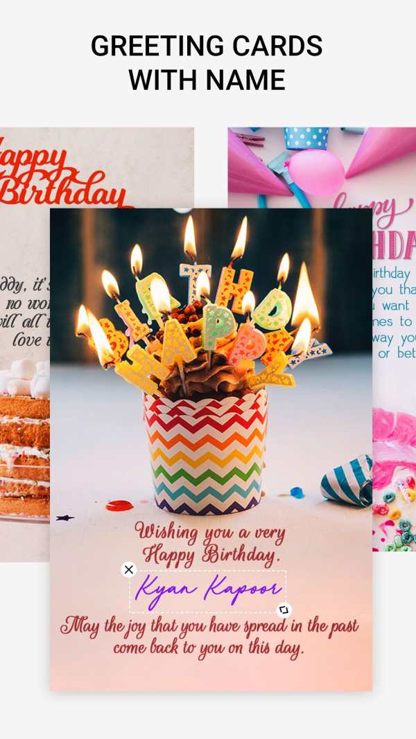 Name Photo On Birthday Cake screenshot 4