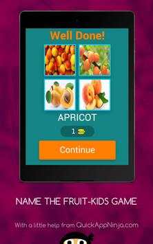 Name The Fruit - Kids Funny Game screenshot 9