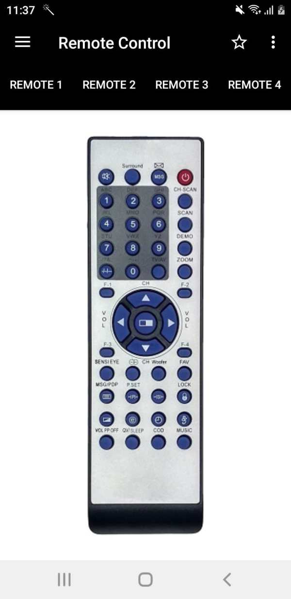 Remote Control For VIDEOCON TV screenshot 2