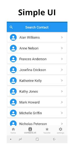 MyContacts - Contact Manager screenshot 2
