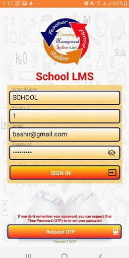 SCHOOL LMS screenshot 1