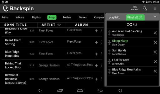 Backspin Music Player screenshot 9