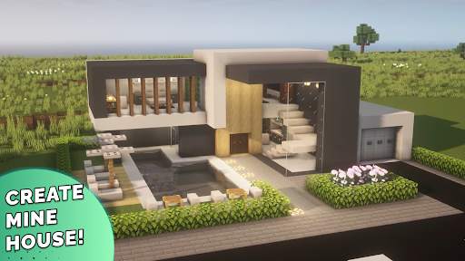 Modern houses in minecraft screenshot 1