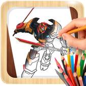 How to Draw Robot Transformers 1.0