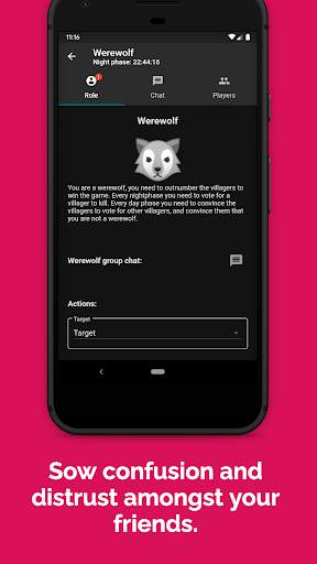 WolfChat - Play Werewolf Games And Chat Online screenshot 2