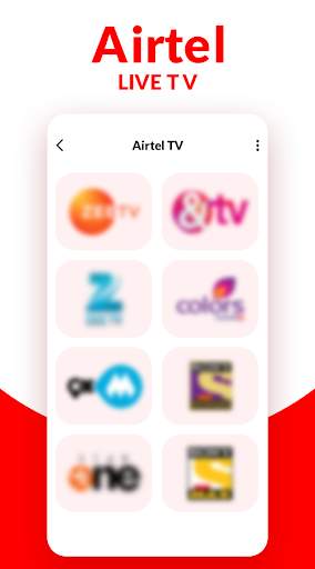 Free Airtel TV HD Channels Live Streaming screenshot 1