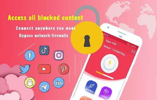 SuperVpn: free vpn client unlock proxy master vpn screenshot 4