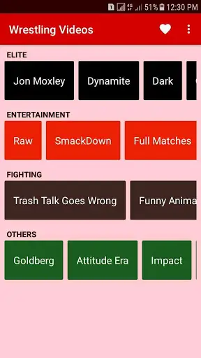 Wrestling Videos app 2020 | Wrestling tv 2020 screenshot 1